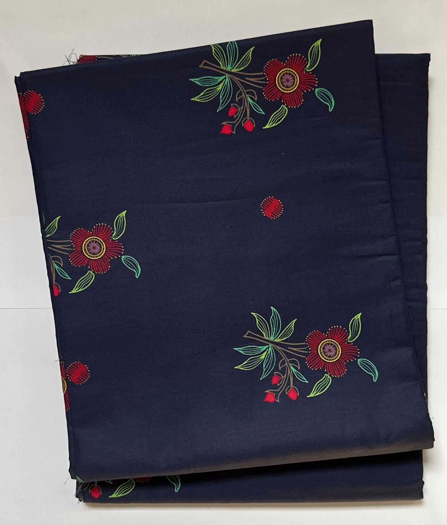 بوطيره | Flower Blue Tana Lawn