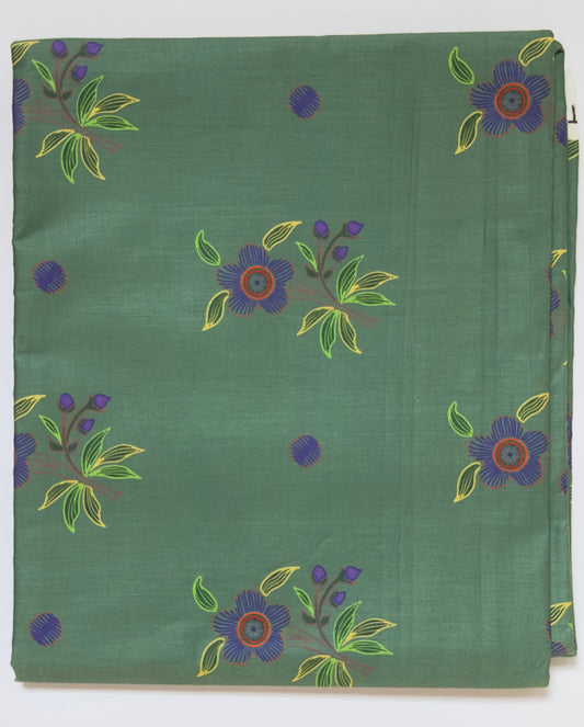 بوطيره | Flower Green Tana Lawn