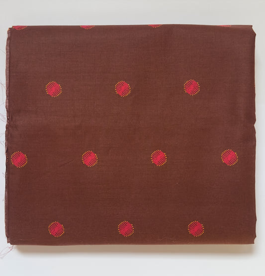 بوطيره | Dots Brown Tana Lawn