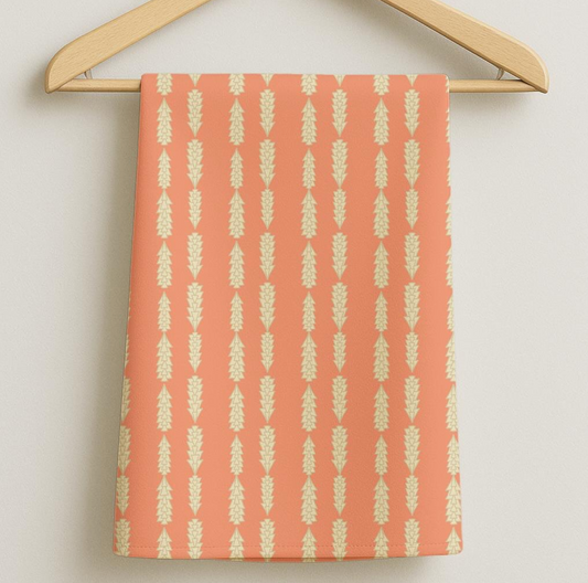 جذع النخله |Jeth'a  orange lines Tana Lawn